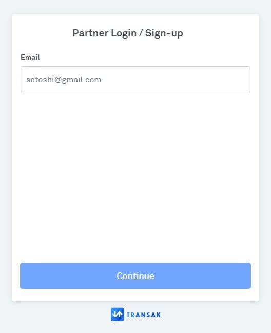 купить аккаунт Transak