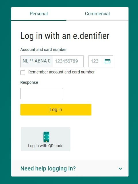 купить аккаунт ABN AMRO Bank