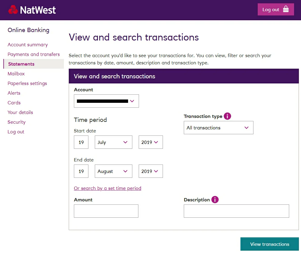 Аккаунты Natwest GB саморег