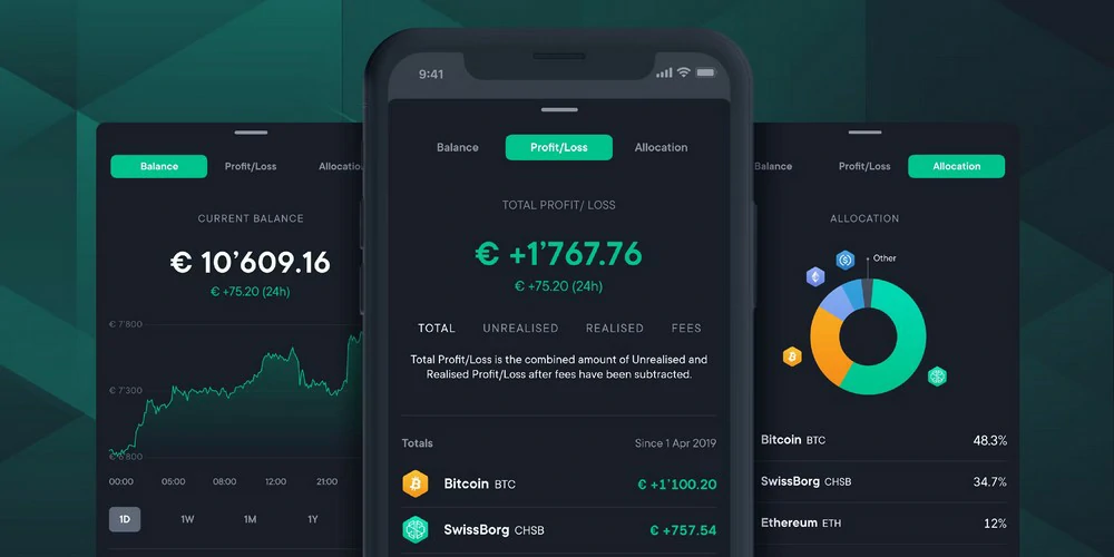 Аккаунты Swissborg EU саморег