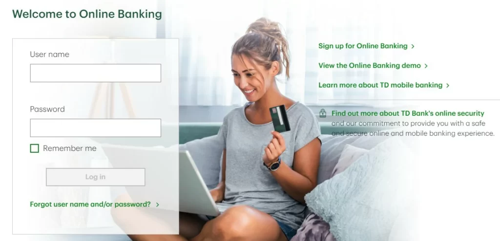 Аккаунты TD Bank USA саморег