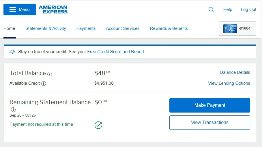Аккаунты American Express USA саморег