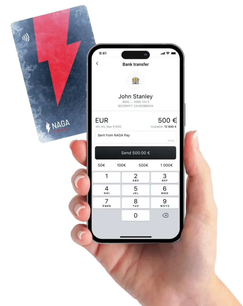 Аккаунты NAGA Pay EU саморег
