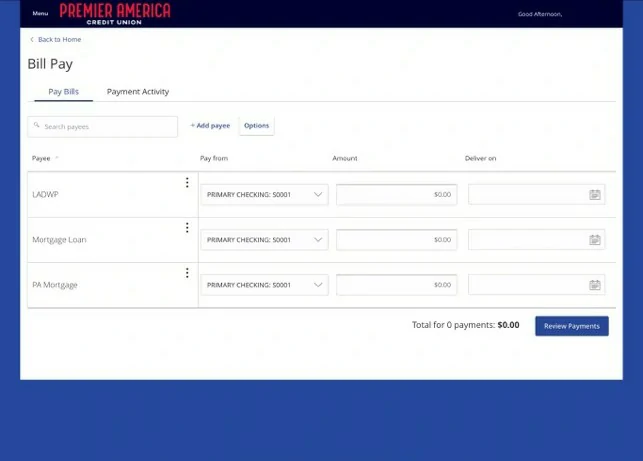 Аккаунты Premier America CU USA саморег