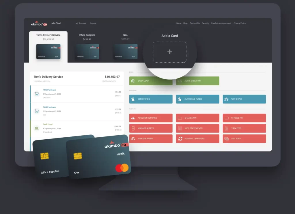 Аккаунты Akimbo + VCC USA саморег