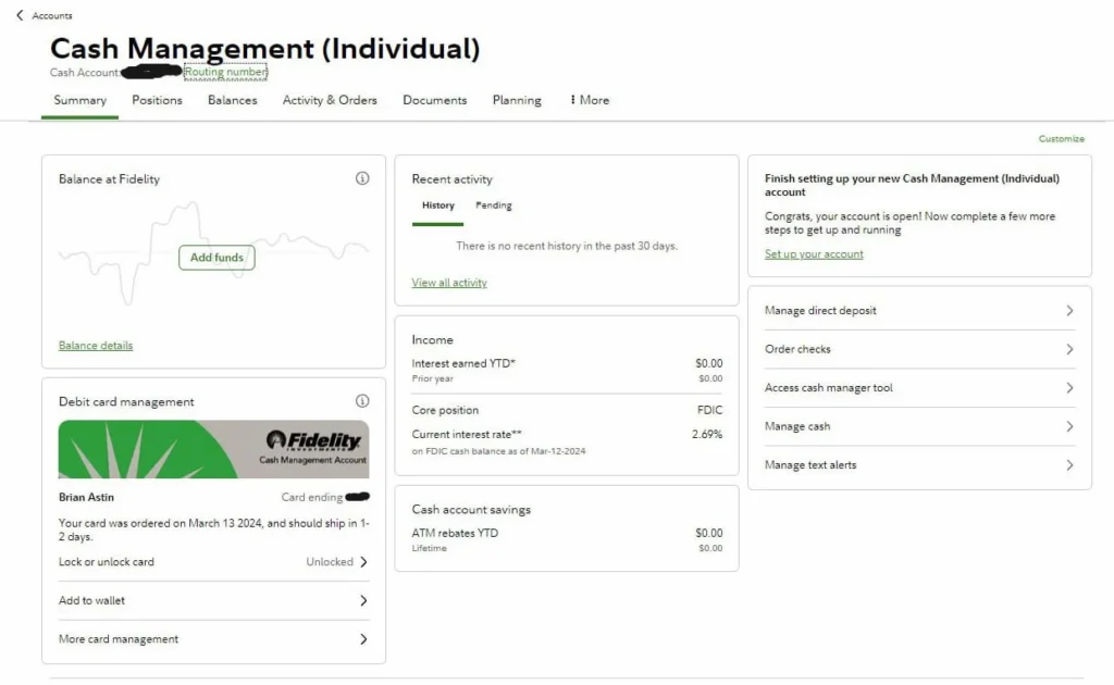 Аккаунты Fidelity Investments USA саморег