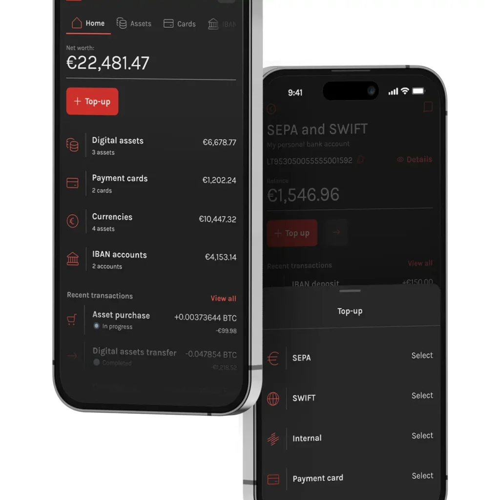 Аккаунты Swissmoney Business + VCC EU саморег